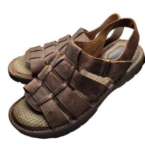Genuine Leather Men\'s BORN Tobias Sandal Size 12 $120 Tobias main image 4